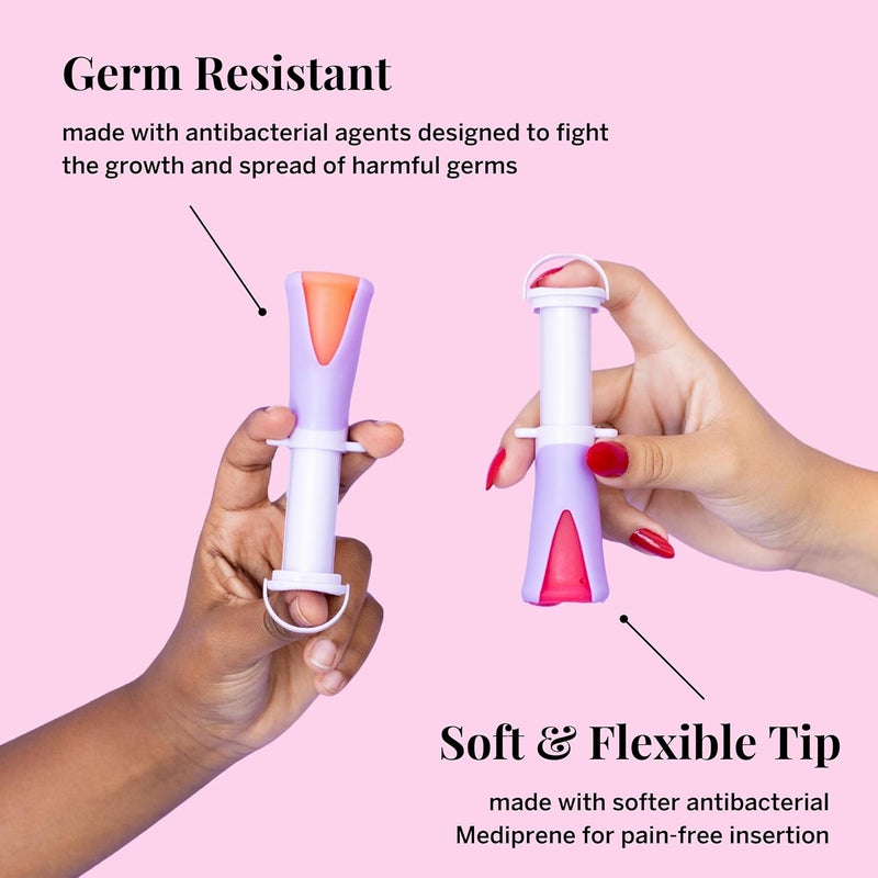 Pixie Cup Pixie Menstrual Cup Collection - Inserts Like a Tampon™ - 2 Reusable Period Cups with Applicator, Sterilizer, Feminine Wash & Totes - All-in-One Easy Period Solution for Feminine Care - Image 5